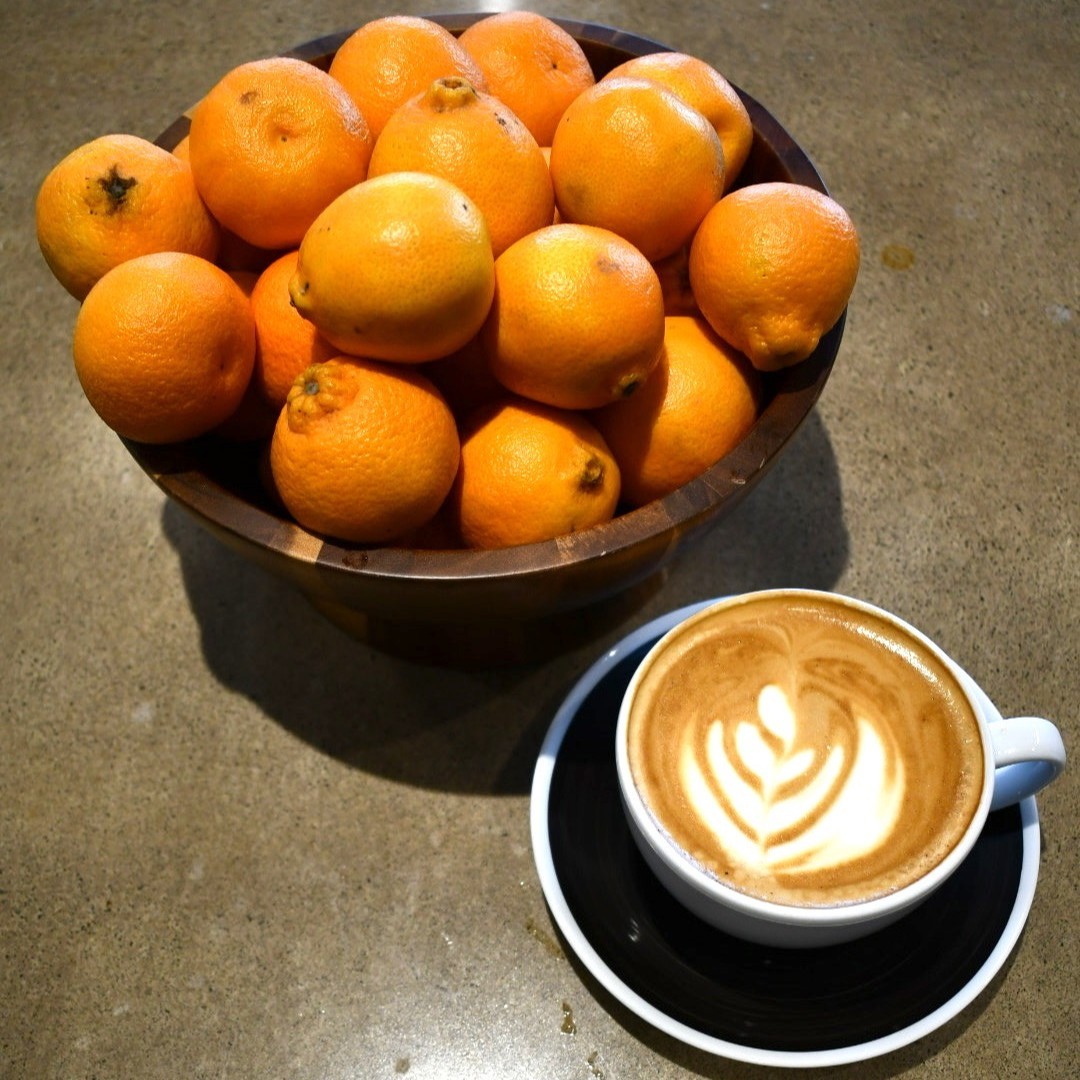 Orange Apeel Latte